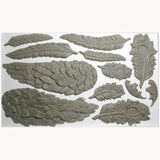 Wings and Feathers Decor Mould by IOD - Iron Orchid Designs @ Painted Heirloom